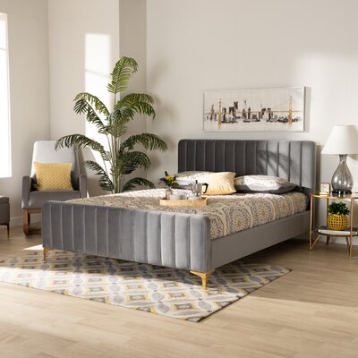 Mercer41 Rockett Upholstered Platform Bed & Reviews | Wayfair